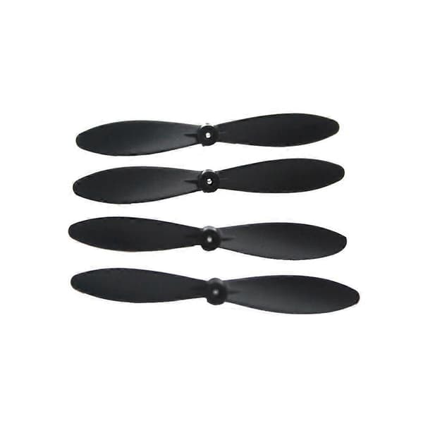 Barnegave 4 stk ABS-blader Propeller Reservedeler Tilbehør til SG800 Drone Quadcopter Black