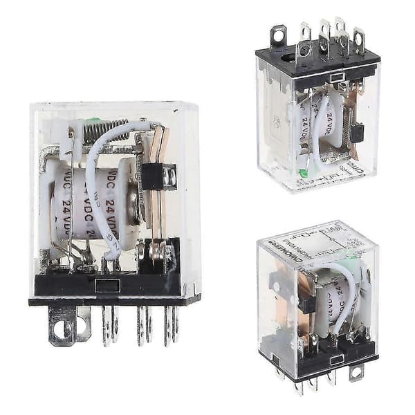 Spoleeffektrela LY2NJ 24V 10A Mini Elektromagnetisk Relæ