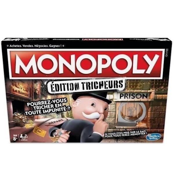 MONOPOLY - Snydere - Brætspil - Brætspil - Fransk Udgave Flerfärgad