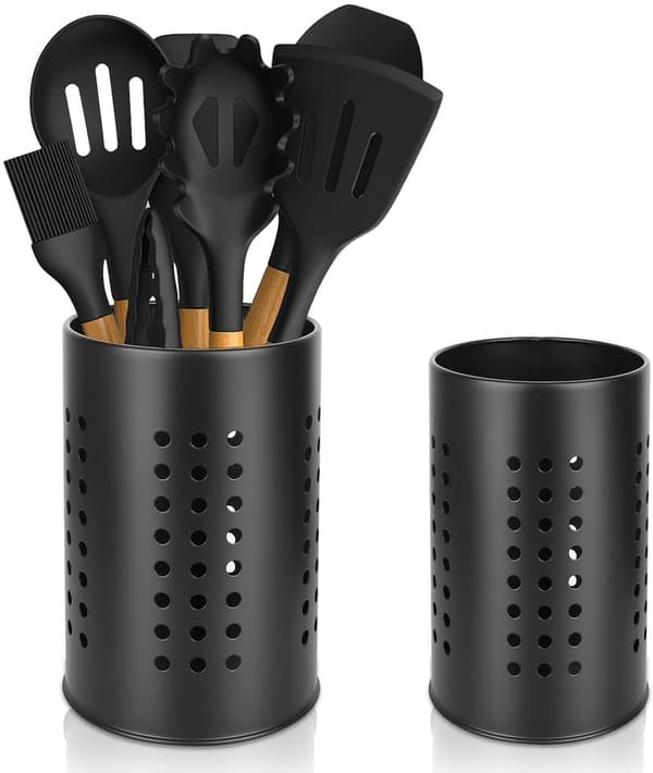 Bestikkurvsæt - Køkkenorganisator - 2 Stykker - Rustfrit Stål