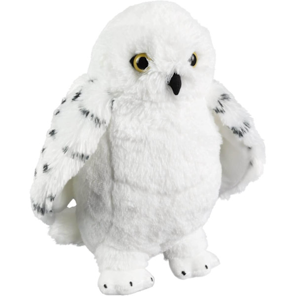 Harry Potter Hedwig Plyschleksak - 20 cm Mjuk Plysch Snöig Uggla