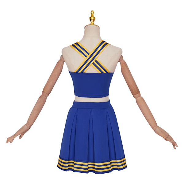 Taylor Cosplay Shake It Off Cheerleader Uniform Swift Kostume High School Cheerleading Crop Top med Mini Skørt Halloween outfit dragt suit XXXL