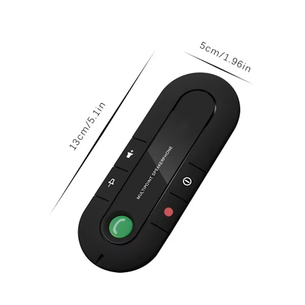 Multipoint Trådløs Højttaler Multipoint Forbindelse Håndfri BT Bluetooth Kompatibel Håndfri Bilsæt MP3 Afspiller