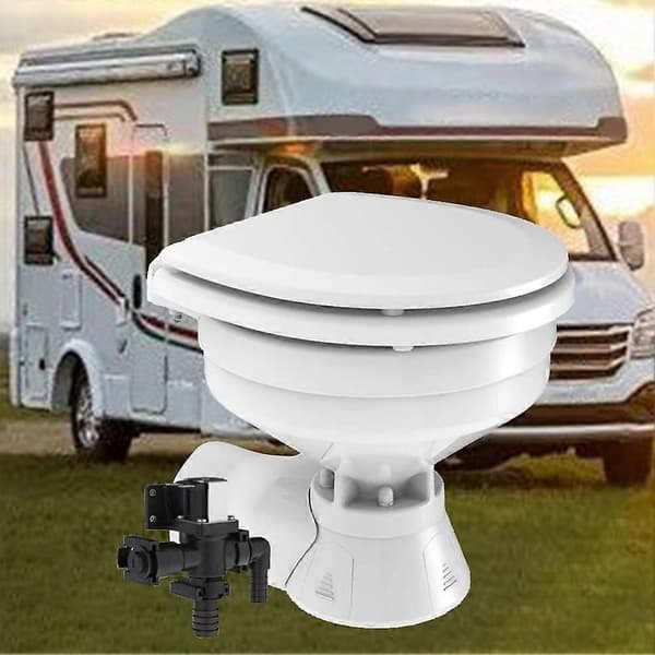 Ventil Marine Toilet Sifon Afbryder Vandsystem Reservedele til Autocamper Yacht Båd Tilbehør 12V
