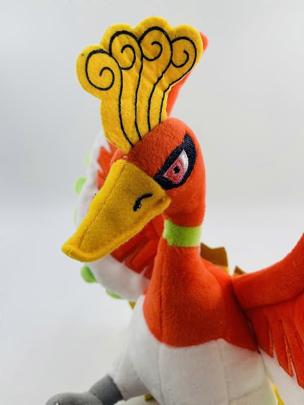 Plush Phoenix Stoffdyr Myk Putestoff Dekorasjoner Barn Barn Bursdagsgave Gaver
