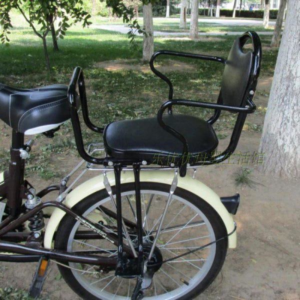 Elcykel baksäte Mountainbike cykel barnstol med hög barriär