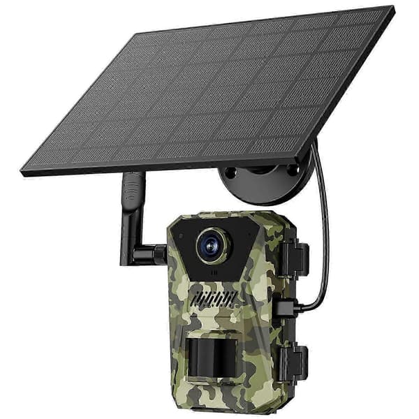 F8 Solar 4g Viltkamera Vanntett Pir Nattsyn Hd Utendørs Jaktkamera