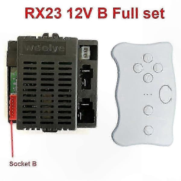 6V/12V/24V Barns Ride-On Bil Bluetooth Fjernkontrollsett Tilbehør