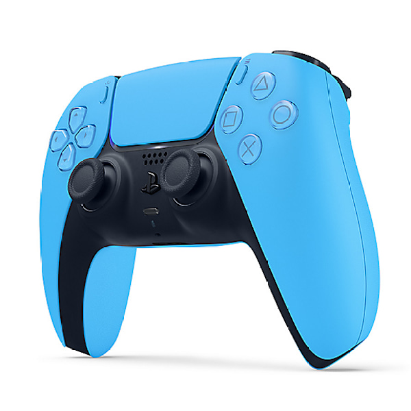 1-pak PS Controller DoubleShock Trådløs, Controller til PlayStation 4 (PlayStation 5 udseende) Light blue