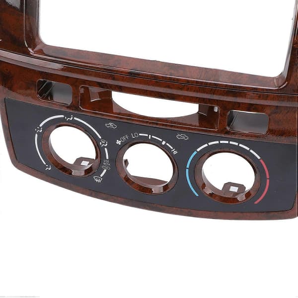 Central Radio Instrument Panel, Scratch-Resistant ABS Central Console Radio Panel for Hilux 2005CJY
