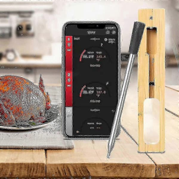 Meater Plus Bluetooth Kötttermometer med Lång Räckvidd