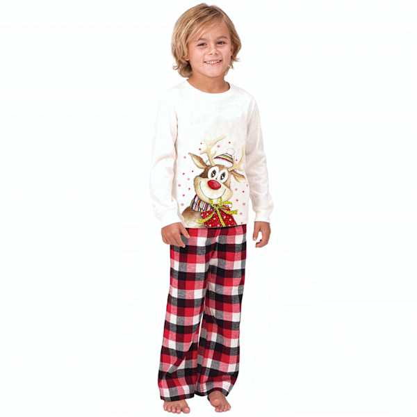 Julepyjamas for hele familien - Matchende sett for julen Kids 5T