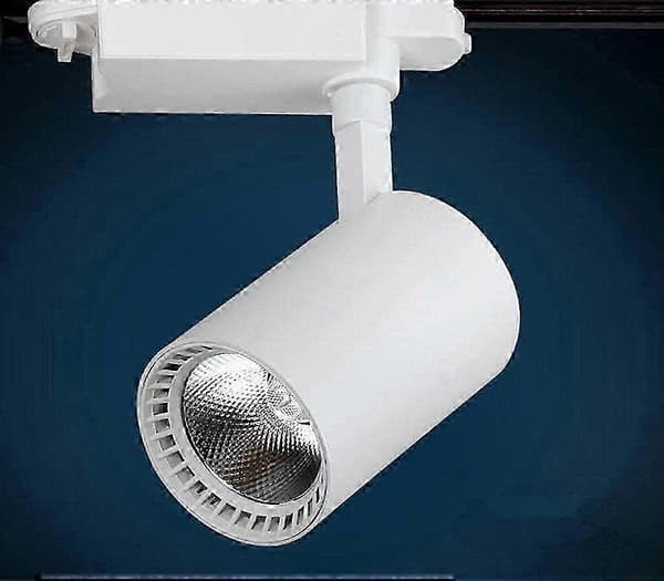 Justerbar LED-spårbelysning för skyltfönster 10W-50W COB Spot Light