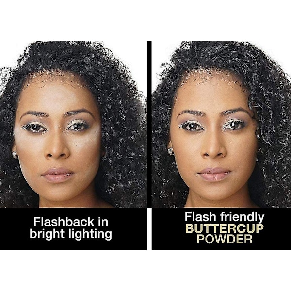Sacha Buttercup Setting Powder - Finmalet og flash-venlig