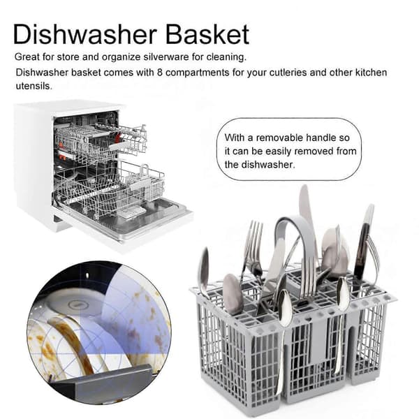 Opvaskemaskine Bestikkurv Opbevaringsholder Rum