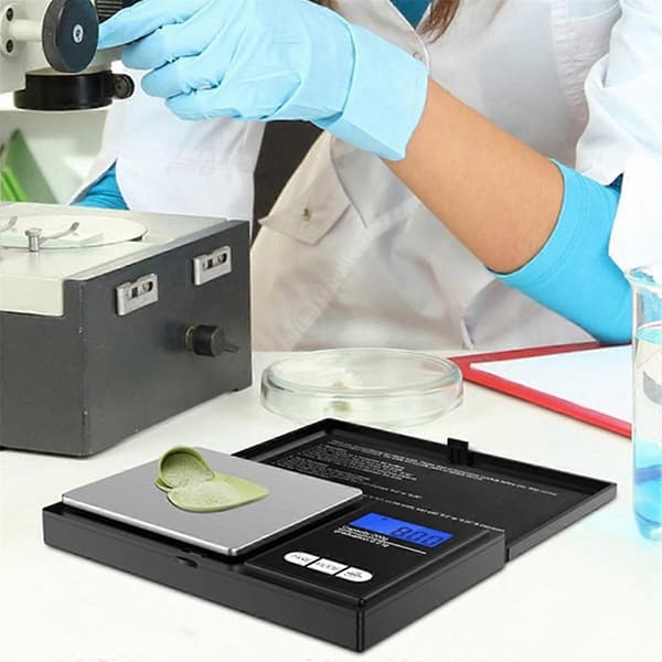 High-precision Mini Electronic Scale Portable Jewelry Pocket Scale with LCD Display (200g/0.01g)CJY As Shown