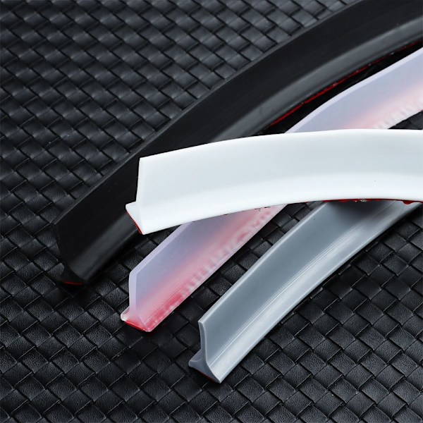 Vannstopper Vannretensjonsstripe TRANSPARENT 150CM Svart Black 50cm