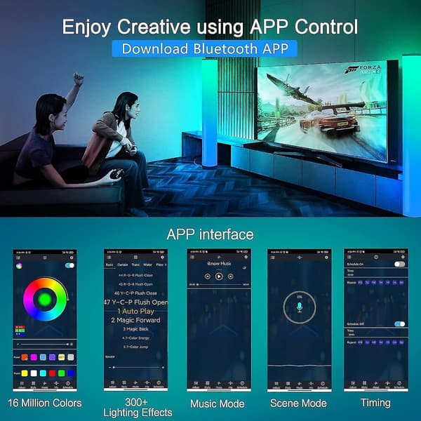 Golvstämmningslampa
