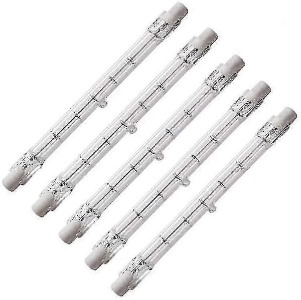 5 stk 1000W Halogen R7S Lineær Flomlys Sikkerhetslyspærer J189 Energibesparende