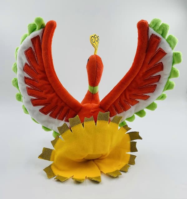 Plush Phoenix Stoffdyr Myk Putestoff Dekorasjoner Barn Barn Bursdagsgave Gaver