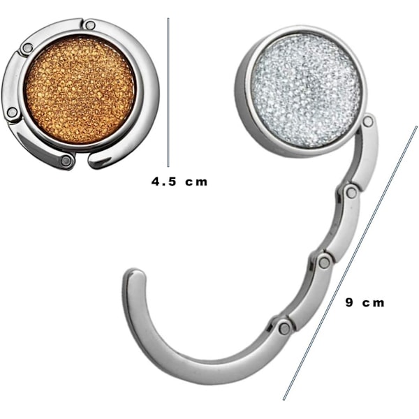 3-pak foldbar taskeholder, foldbar metal taskeholder
