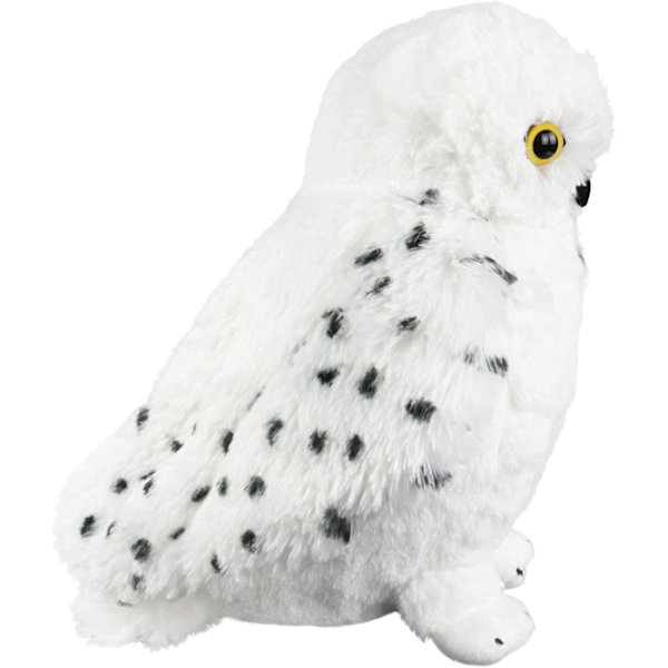 Harry Potter Hedwig Plyschleksak - 20 cm Mjuk Plysch Snöig Uggla