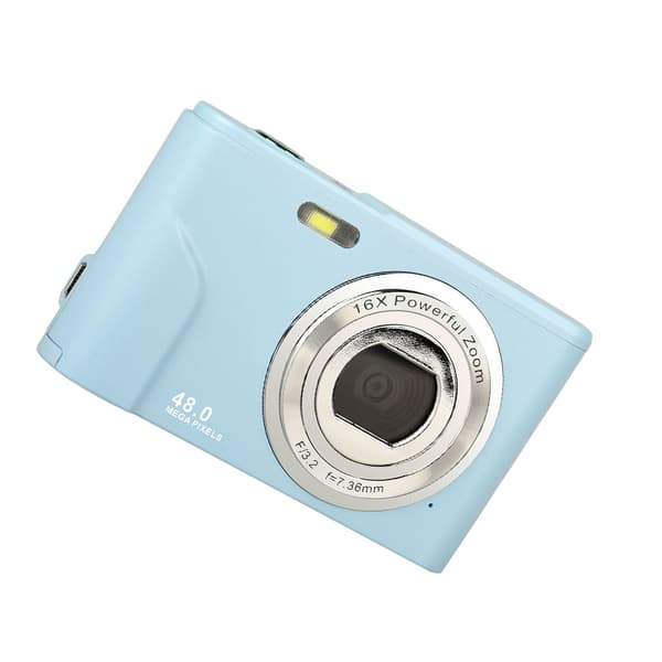 Digitalkamera 1080P/48 megapixel/16x zoom{FY} Lysebl