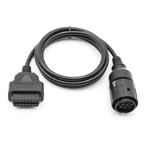 Motorcykel OBD-kabel 10-pin til 16-pin stikkabel kompatibel med BMW