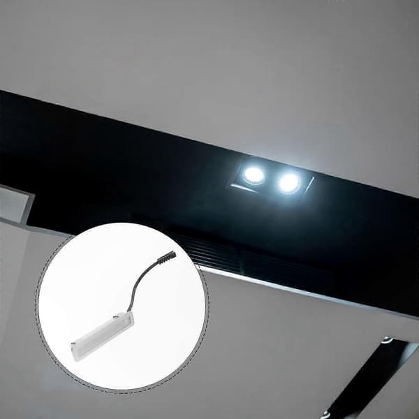LED-lampor för köksfläkt, ersättning för köksfläkt och garderobsbelysning
