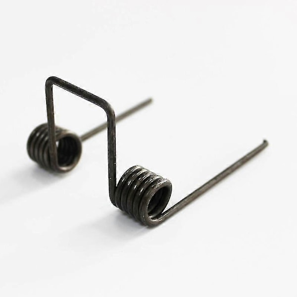 Dubbel Torsionsfjäder, tråddiameter 2,5 mm YD. 15,5 mm Benlängd 65 mm 5 Varv