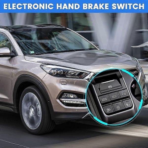 Elektronisk håndbremsekontakt til Hyundai Tucson 2016-2017, komplet flowkonsistens, holdbart design Black