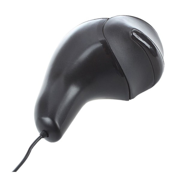 Håndholdt kablet trackball-mus med tommelfingerstyring red black