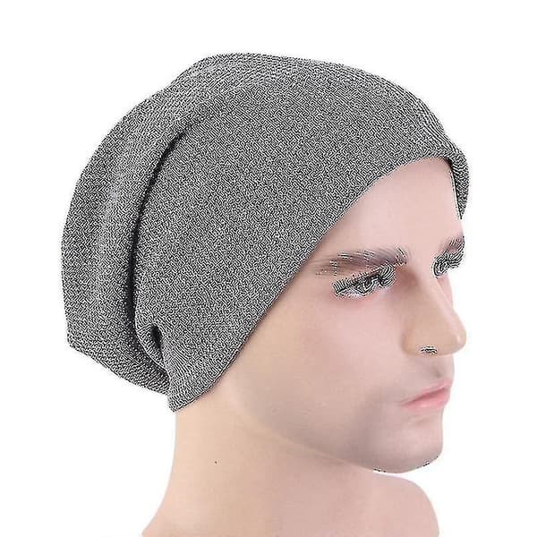 Unisex Vinter Bomull Ledig Slouchy Oversize Mössa Hatt För Män Kvinnor
