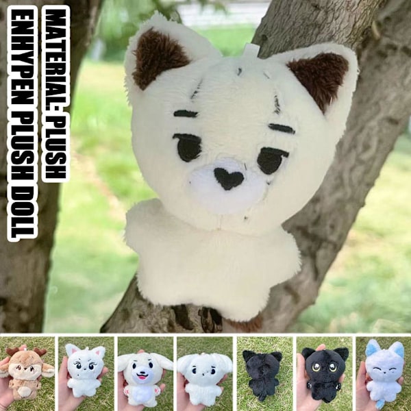 Kpop Enhypen HEESEUNG JAKE Plyschdocka Nyckelring Sjömanskostym Moom[HK] SUNGHOON one-size