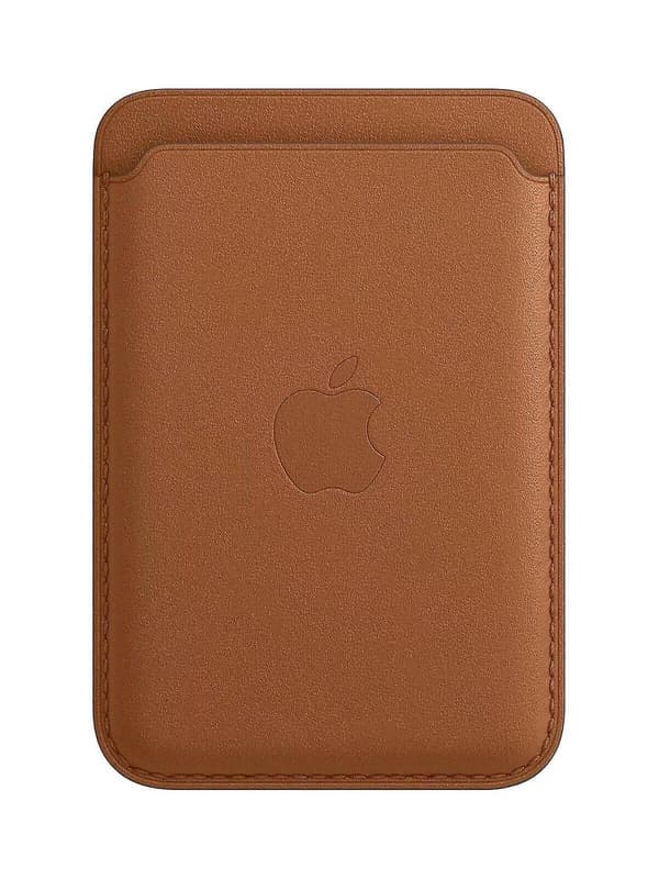 Apple Officiell Läderplånbok med MagSafe, Kompatibel med iPhone - Sadelbrun
