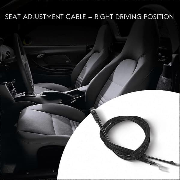 Fiesta MK6 2001-2008 Right Front Seat Tilt Cable Replacement 1441166, CJY black