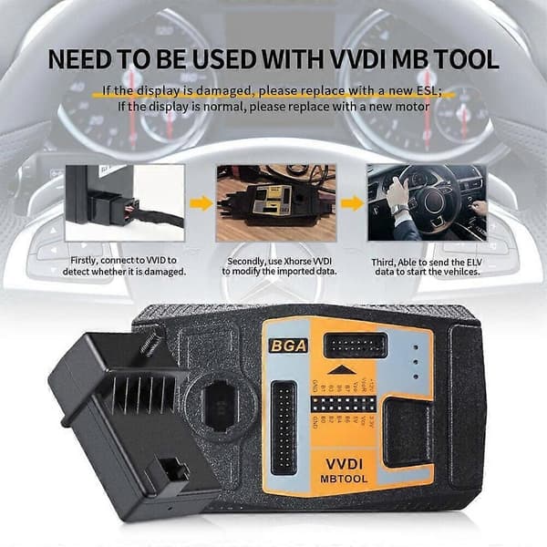 Universal ratlåsemulator simulator fungerer med MB-VVDI til W204 W207 W212