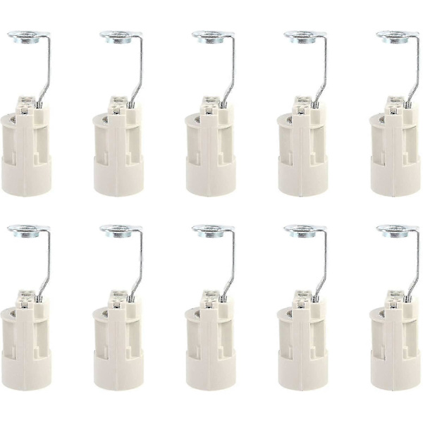 10 Pieces E14 Bulb Socket Adjustable E14 Lamp Holder Converter E14 Sockets Light Holder CJY