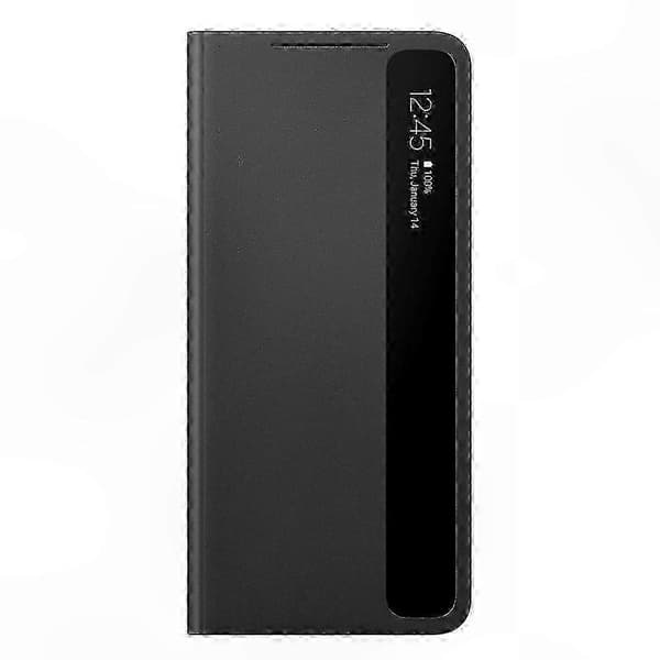 Smart View Flip Cover til Galaxy S21 Ultra 5G Intelligent Telefondeksel med Displayvindu