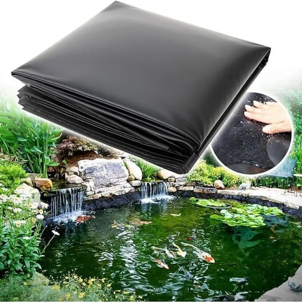 Pond Liner 3m x 2m - 20S (0.20mm) Thickness - UV and Rot Resistant HDPE Material - Durable Waterproofing 3m x 2m