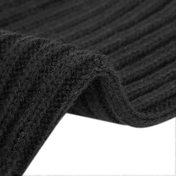 Benvärmare för kvinnor och flickor - Varma stövlskaft i stickad kort virkad design, termiska