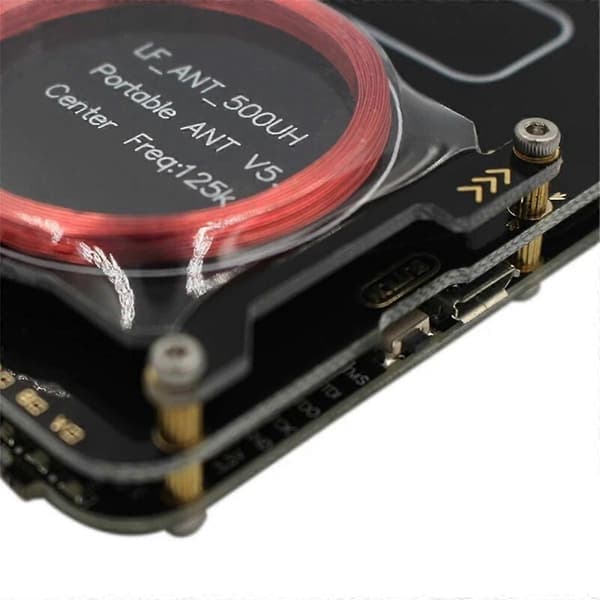 Proxmark3 512M RFID-kortlæser IC/ID-nøgleskriver NFC 5.0 Smart Chip Kopimaskine Programmeringssæt UID S50 Afkodning Duplikator Black