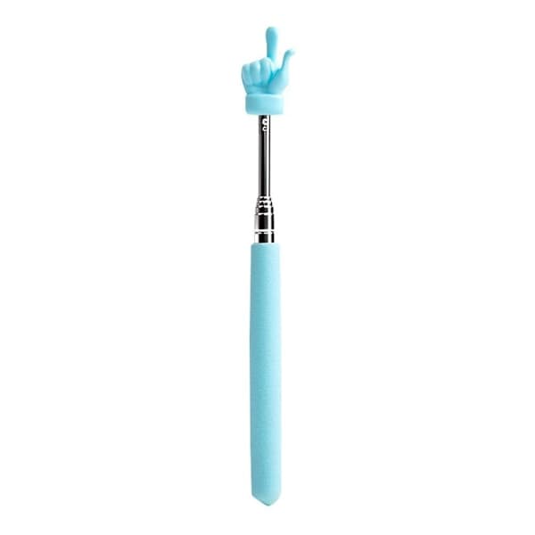 Telescopic Teacher Pointer Mini Hand Classroom and Pointer Presentation Finger K6I2 Purple red one-size