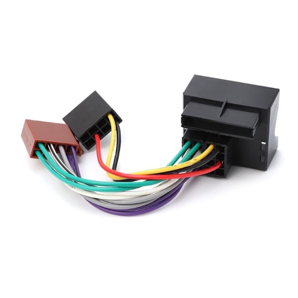 Auton stereon ISO-virtakaapeliadapteri Peugeot 207 307 407:lle ja Citroen C2 C5:lle - Radioantennikaapeliadapteri