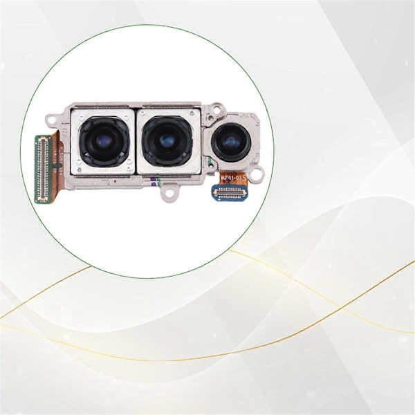 Yhteensopiva Galaxy S21/S21 5G/S21+ 5G SM-G990U/G991U/G996U US-version teleobjektiivin + laajakulmaobjektiivin + takapääkameran korvaavan tuotteen kanssa As Shown