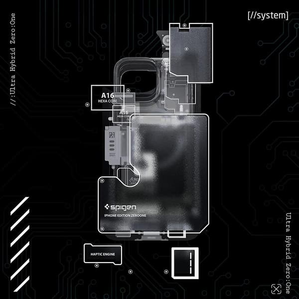 Ultra Hybrid (magfit) designet til iPhone 14 Pro Max etui (2022) - Zero One