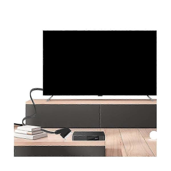 HDMI til Scart Videoadapter for HD TV og Spillkonsoller black