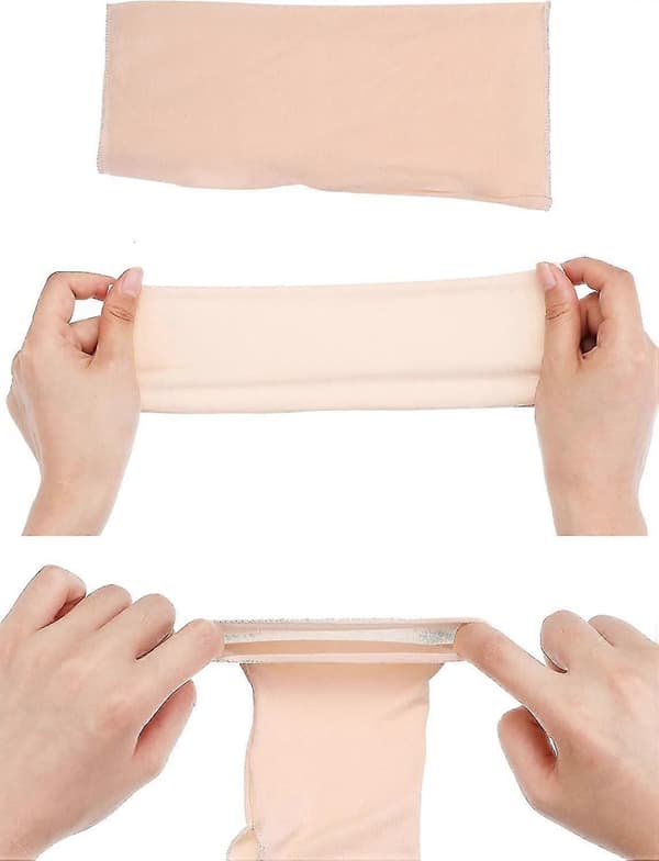 3 par UV-blokerende handsker - fingerløse kørehandsker (beige/hvid/sort)CJY