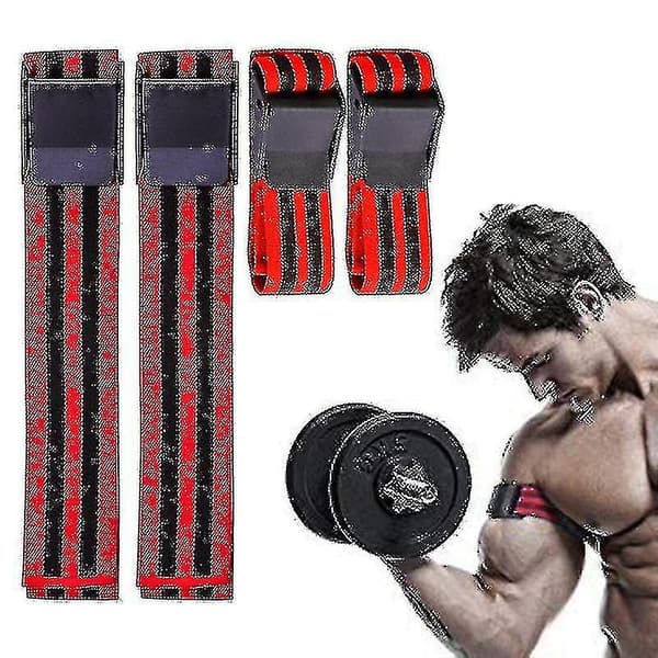 4 stk./sæt Okklusionsbånd Flow Restriktionsbånd Bicep Stropper - Aespa