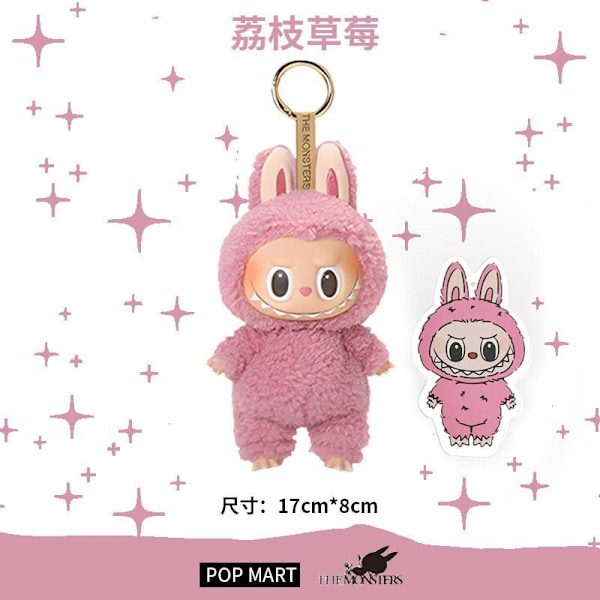 pc POP MART LABUBU The Monsters Spännande Macaron Plyschdockor Figur Leksaker Överraskningsboxar 2